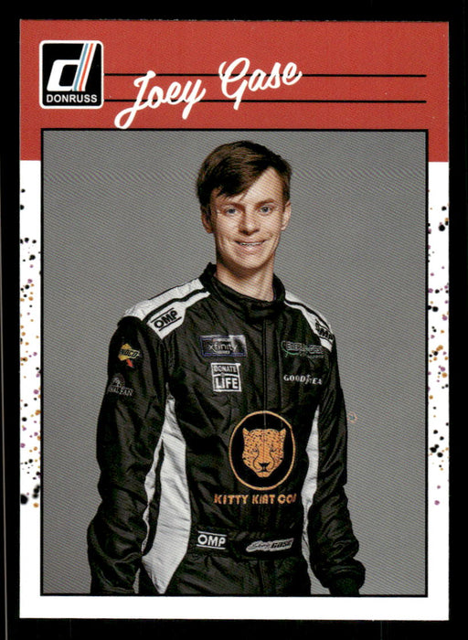 Joey Gase 2023 Panini Donruss Racing Retro 1990 Base Front of Card