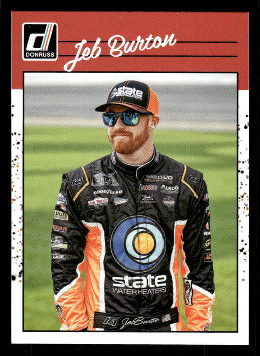 Jeb Burton 2023 Panini Donruss Racing Retro 1990 Base Front of Card