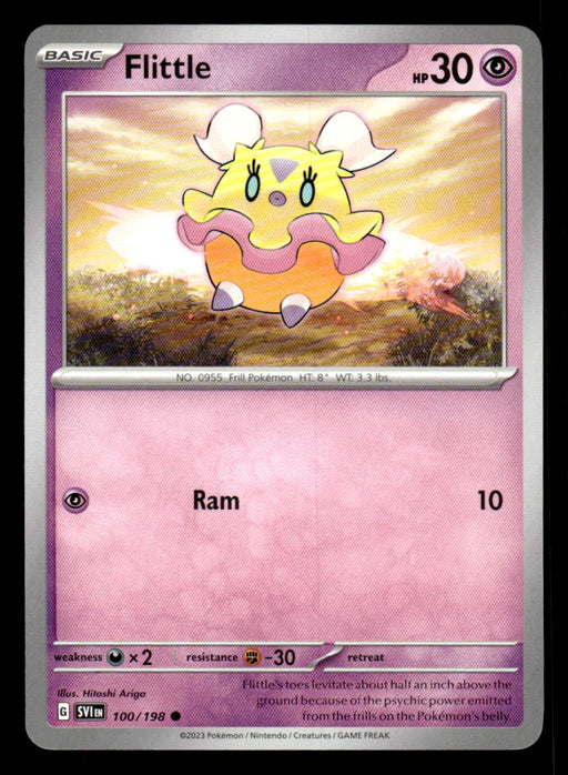 Flittle Pokemon TCG Scarlet and Violet Base Set Front of Card