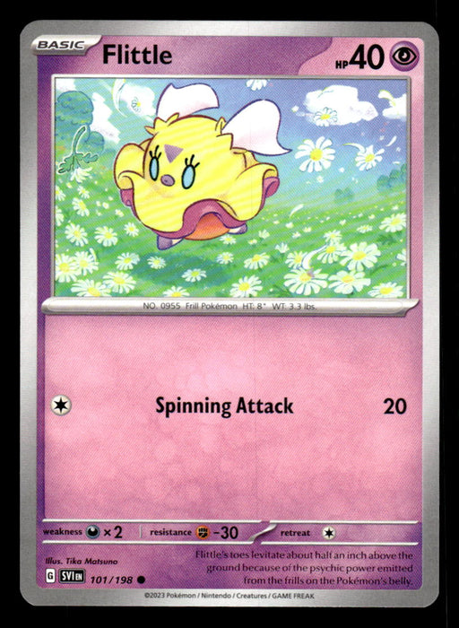 Flittle Pokemon TCG Scarlet and Violet Base Set Front of Card