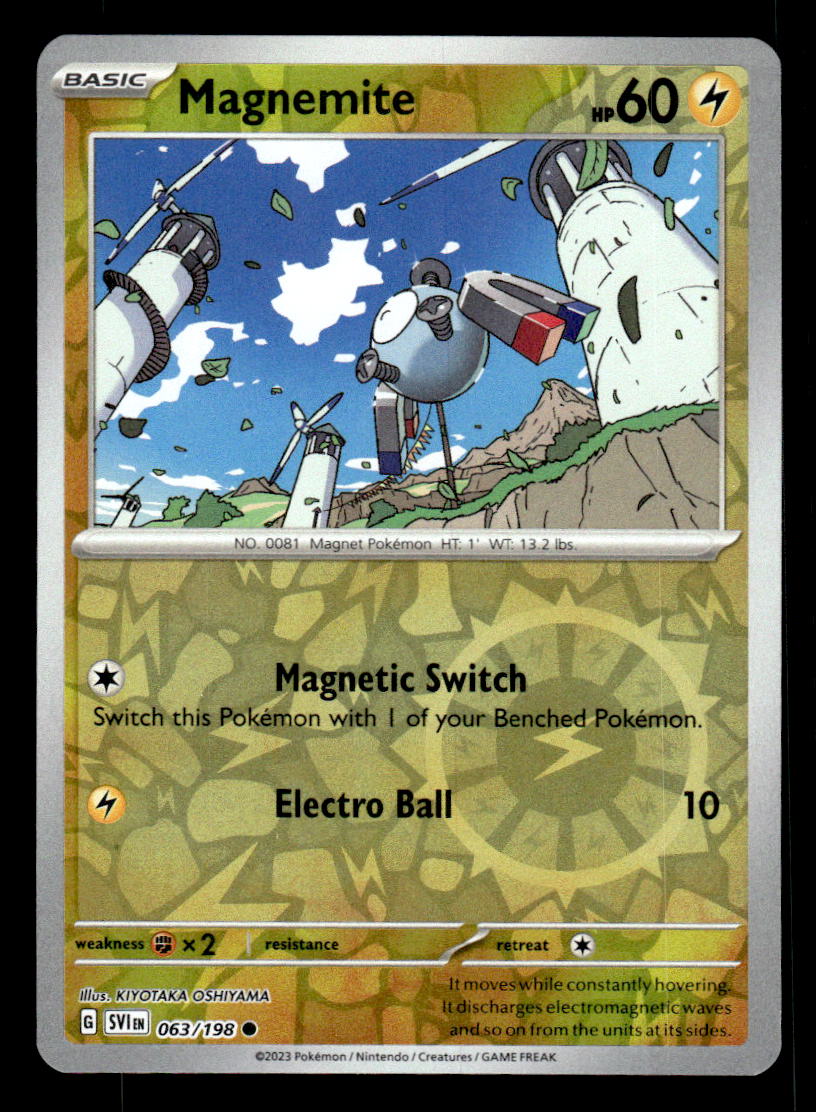 magnemite pokemon card Magnemite Legendary Collection EX, 80/110 Pokemon Card main image 0