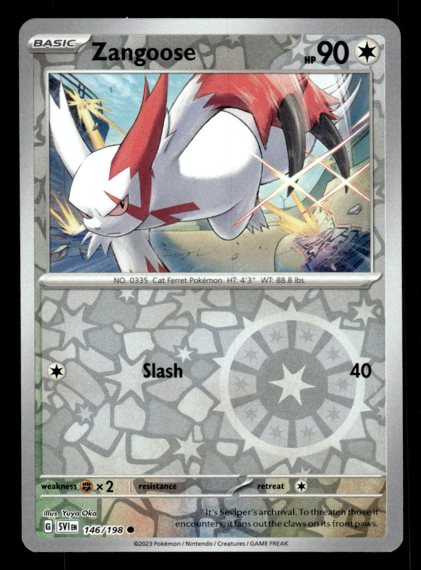 zangoose pokemon card value - (14) - EX Sandstorm Colorless Retreat Cost Zangoose - 146/198 - SV01: