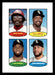 Dick Allen, Eloy Jiménez, Luis Robert, Yoán Moncada 2023 Topps Heritage Baseball 1974 Topps Stamps Front of Card