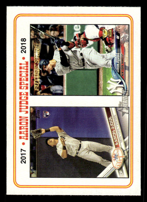 Aaron Judge 2023 Topps Heritage Baseball Base Front of Card