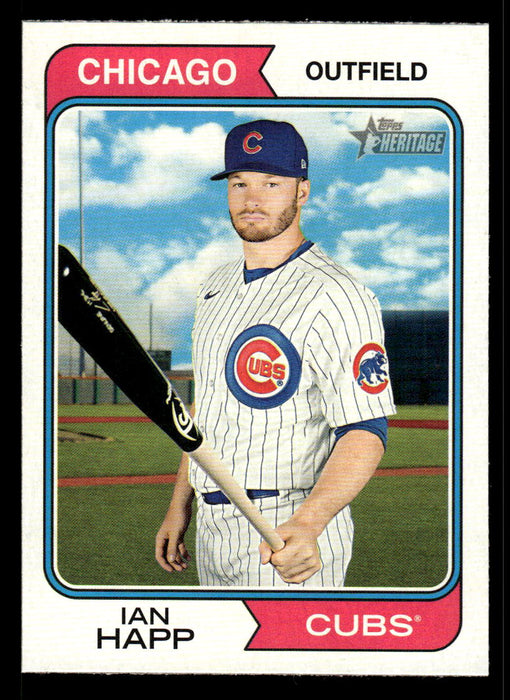 Ian Happ 2023 Topps Heritage Baseball Base Front of Card