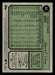 Yusniel Díaz 2023 Topps Heritage Baseball Base Back of Card