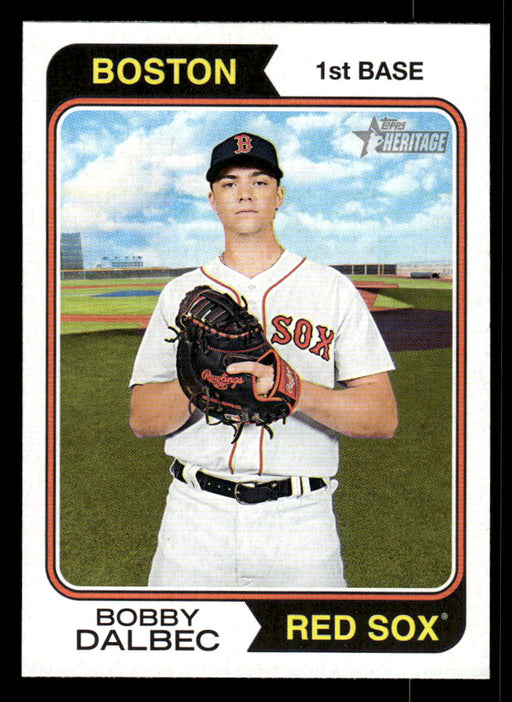 Bobby Dalbec 2023 Topps Heritage Baseball Base Front of Card