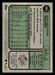Christian Walker 2023 Topps Heritage Baseball Base Back of Card