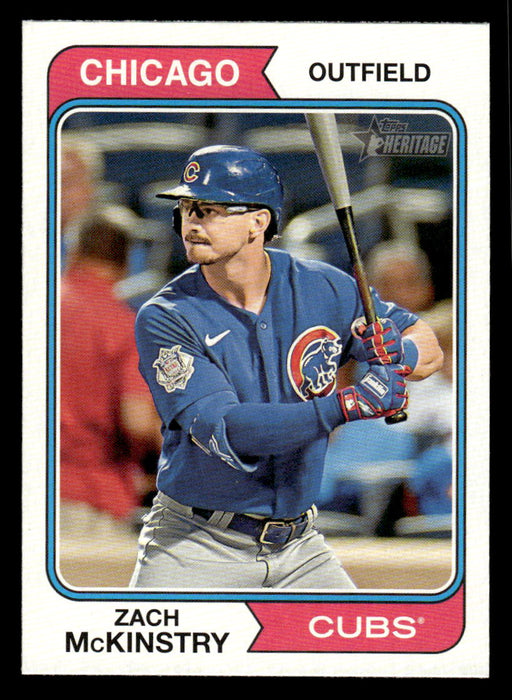 Zach McKinstry 2023 Topps Heritage Baseball Base Front of Card