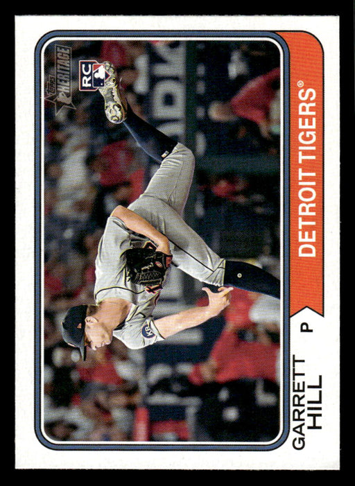 Garrett Hill 2023 Topps Heritage Baseball Base Front of Card