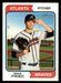 Max Fried 2023 Topps Heritage Baseball Base Front of Card