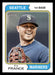 Ty France 2023 Topps Heritage Baseball Base Front of Card