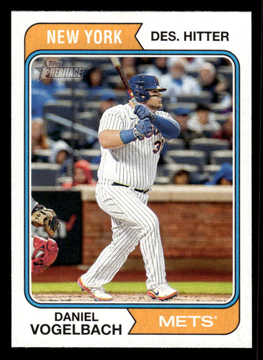 Daniel Vogelbach 2023 Topps Heritage Baseball Base Front of Card