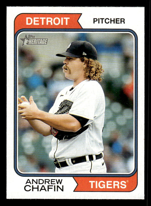 Andrew Chafin 2023 Topps Heritage Baseball Base Front of Card