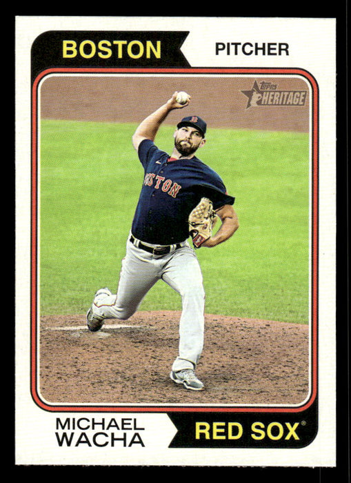 Michael Wacha 2023 Topps Heritage Baseball Base Front of Card