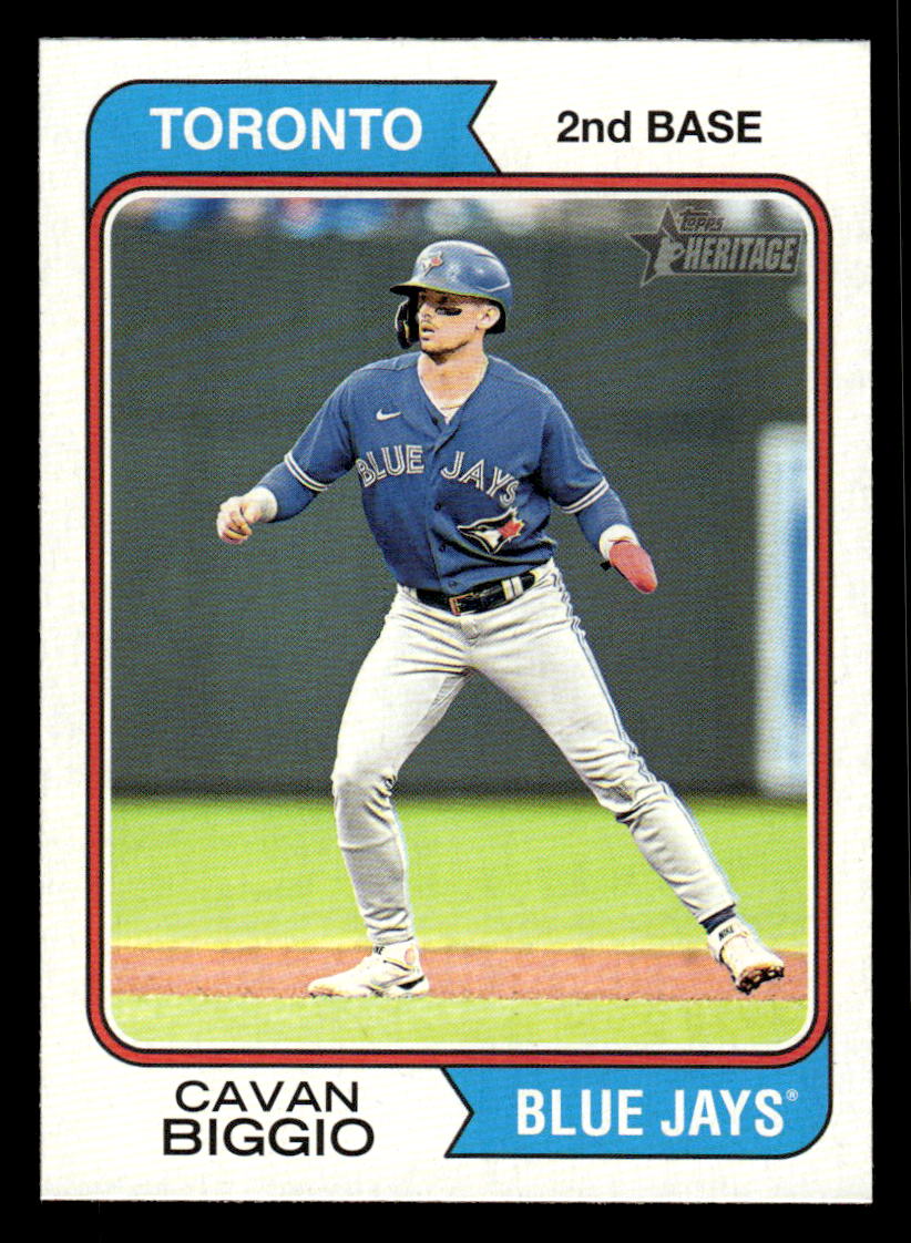 2023 Topps Heritage Baseball Cavan Biggio # 349 Base Toronto Blue Jays -  Collectible Craze America