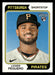 Liover Peguero 2023 Topps Heritage Baseball Base Front of Card