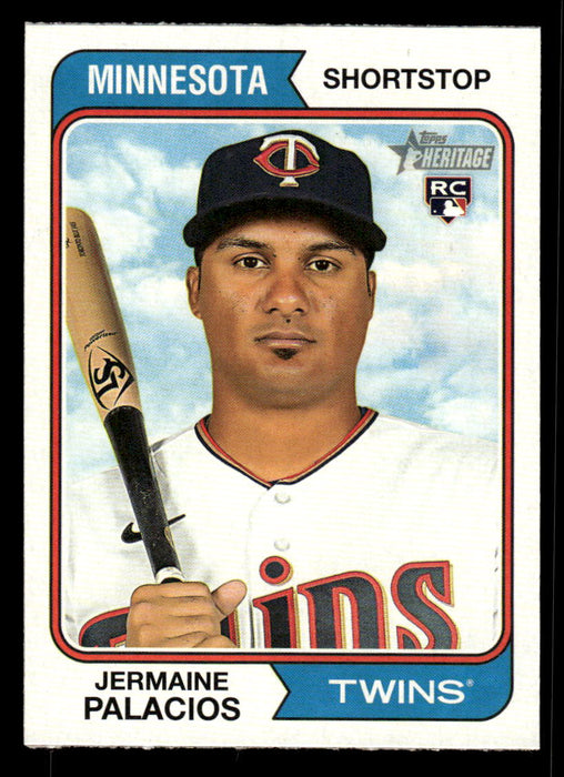 Jermaine Palacios 2023 Topps Heritage Baseball Base Front of Card