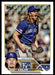 Scott Barlow 2023 Topps Series 1 Base Front of Card