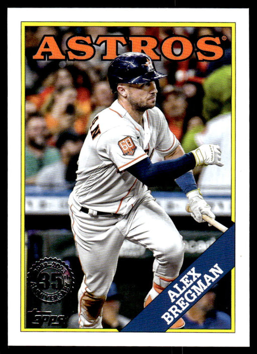 Alex Bregman 2023 Topps Series 1 1988 Topps Front of Card