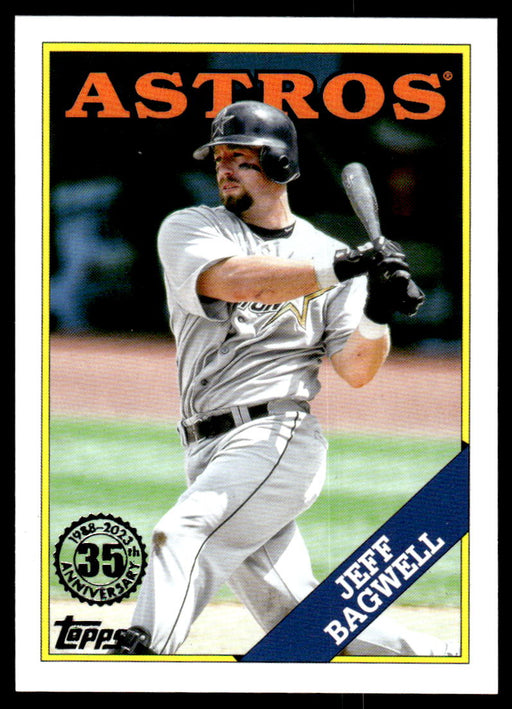 Jeff Bagwell 2023 Topps Series 1 1988 Topps Front of Card