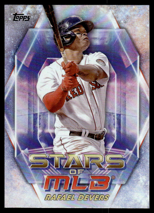 Rafael Devers 2023 Topps Series 1 Stars of MLB Front of Card