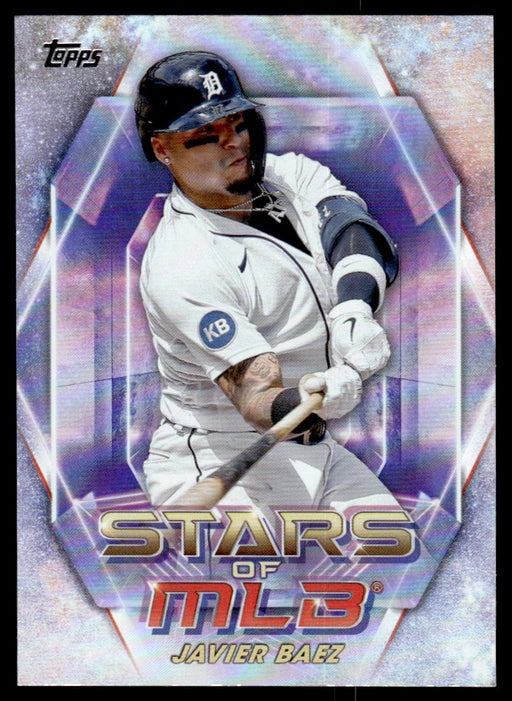 Javier Báez 2023 Topps Series 1 Stars of MLB Front of Card