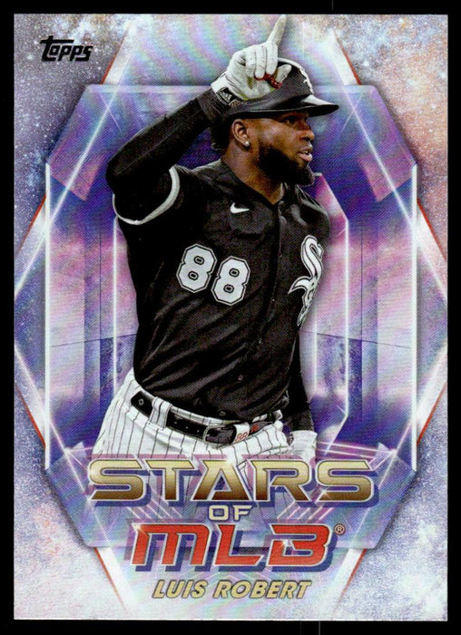 Luis Robert 2023 Topps Series 1 Stars of MLB Front of Card