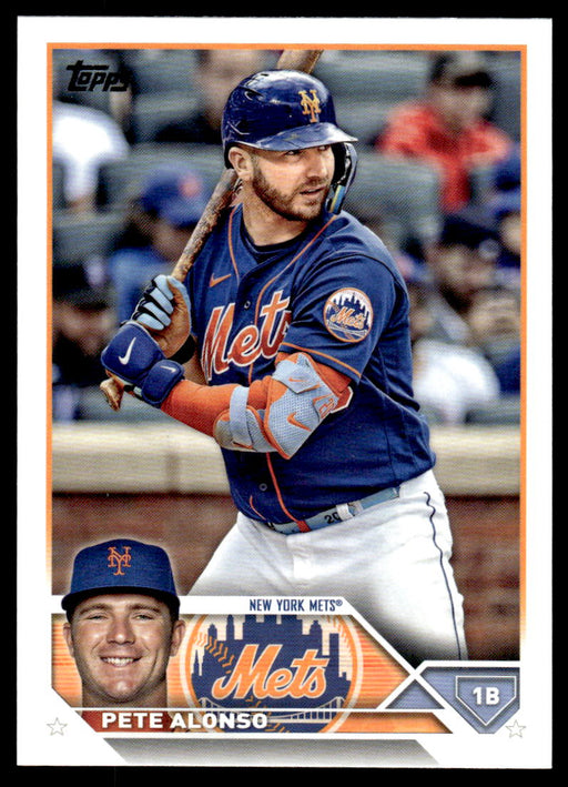 Pete Alonso 2023 Topps Series 1 Base Front of Card