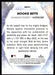 Mookie Betts 2023 Topps Series 1 Stars of MLB Back of Card