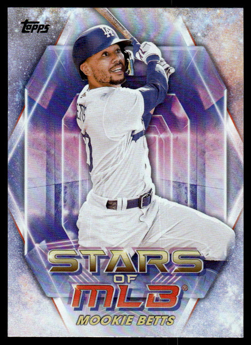 Mookie Betts 2023 Topps Series 1 Stars of MLB Front of Card