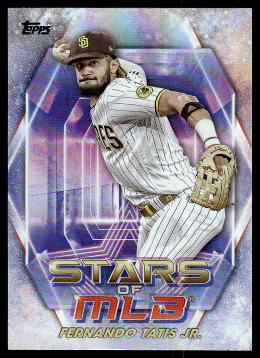 Fernando Tatis Jr. 2023 Topps Series 1 Stars of MLB Front of Card