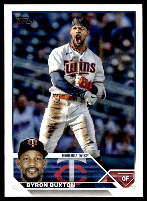 Byron Buxton 2023 Topps Series 1 Base Front of Card