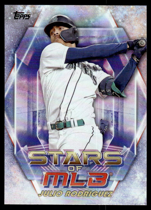 Julio Rodriguez 2023 Topps Series 1 Stars of MLB Front of Card