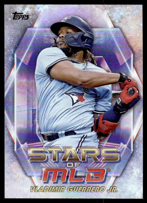 Vladimir Guerrero Jr. 2023 Topps Series 1 Stars of MLB Front of Card