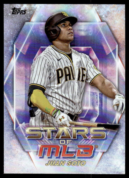 Juan Soto 2023 Topps Series 1 Stars of MLB Front of Card