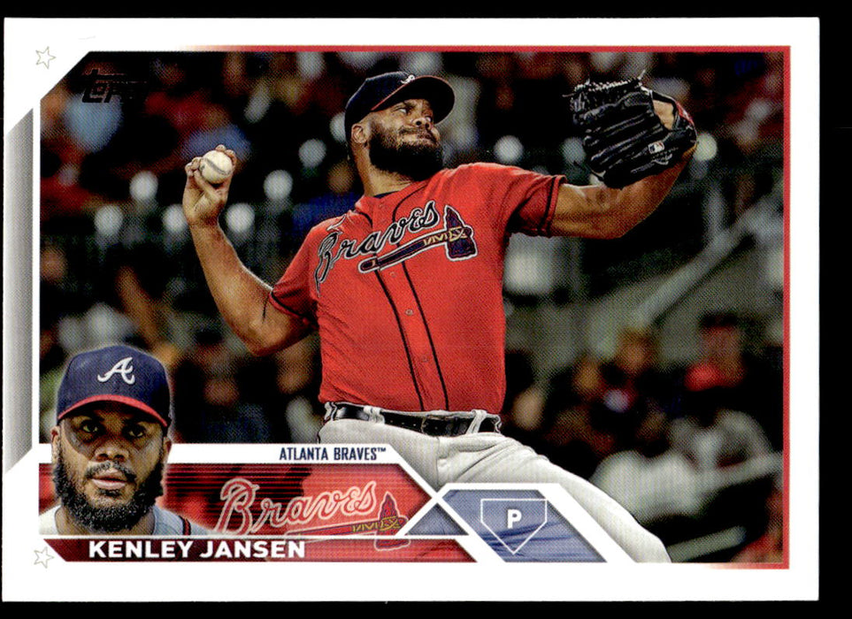 Kenley Jansen 2023 Topps Series 1 Base Front of Card