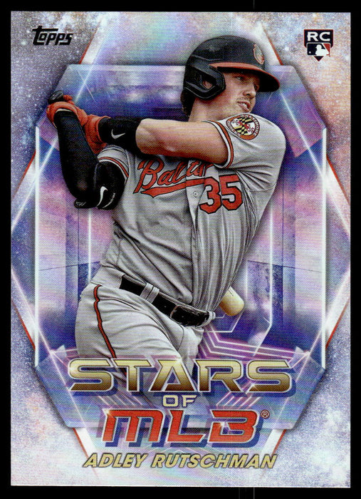 2023 Topps Chrome Stars of MLB Rookie Card of Adley Rutschman - Orioles