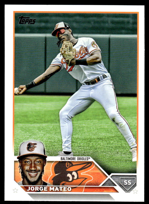 Jorge Mateo 2023 Topps Series 1 Base Front of Card