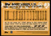 Barry Larkin 2023 Topps Series 1 1988 Topps Chrome Silver Packs Back of Card