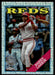 Barry Larkin 2023 Topps Series 1 1988 Topps Chrome Silver Packs Front of Card