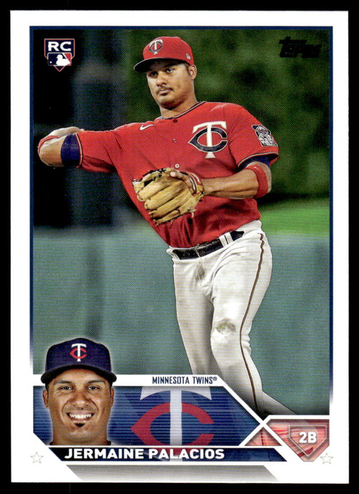 Jermaine Palacios 2023 Topps Series 1 Base Front of Card