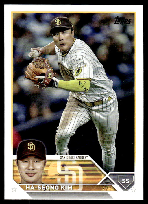 Ha-Seong Kim 2023 Topps Series 1 Base Front of Card