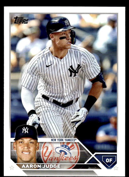 Aaron Judge 2023 Topps Series 1 Base Front of Card