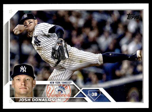 Josh Donaldson 2023 Topps Series 1 Base Front of Card