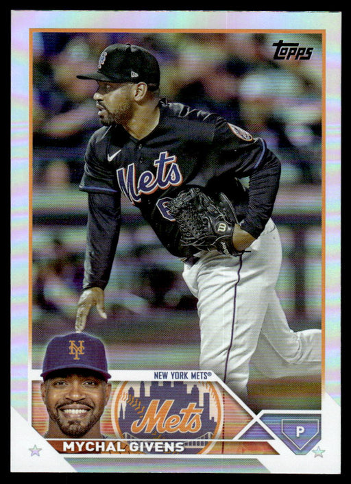 Mychal Givens 2023 Topps Series 1 Rainbow Foil Front of Card