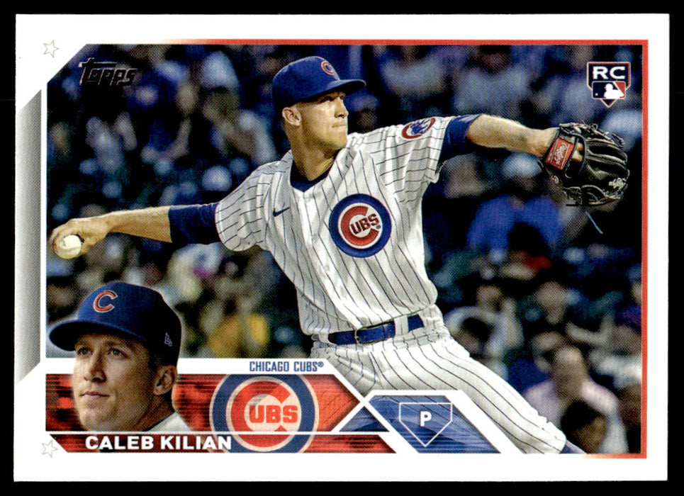 Caleb Kilian 2023 Topps Series 1 Base Front of Card