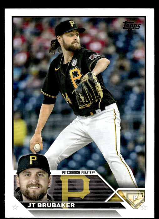 JT Brubaker 2023 Topps Series 1 Base Front of Card