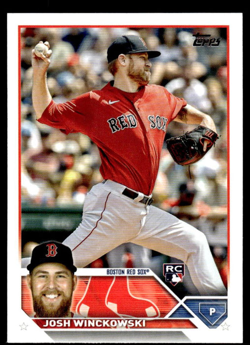 Josh Winckowski 2023 Topps Series 1 Base Front of Card