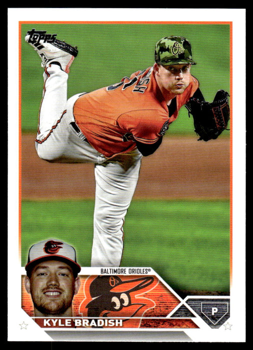 Kyle Bradish 2023 Topps Series 1 Base Front of Card